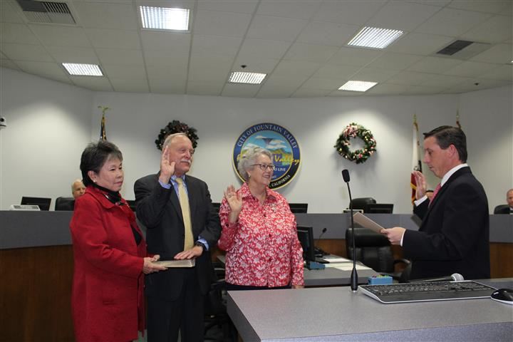 Council Members Elect Steve Nagel and Cheryl Brothers